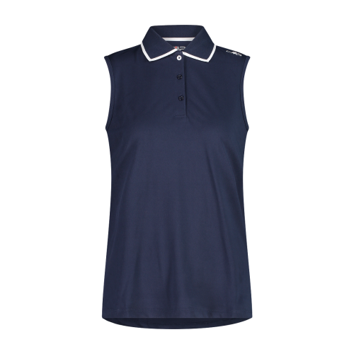 WOMAN POLO SLEEVELESS 